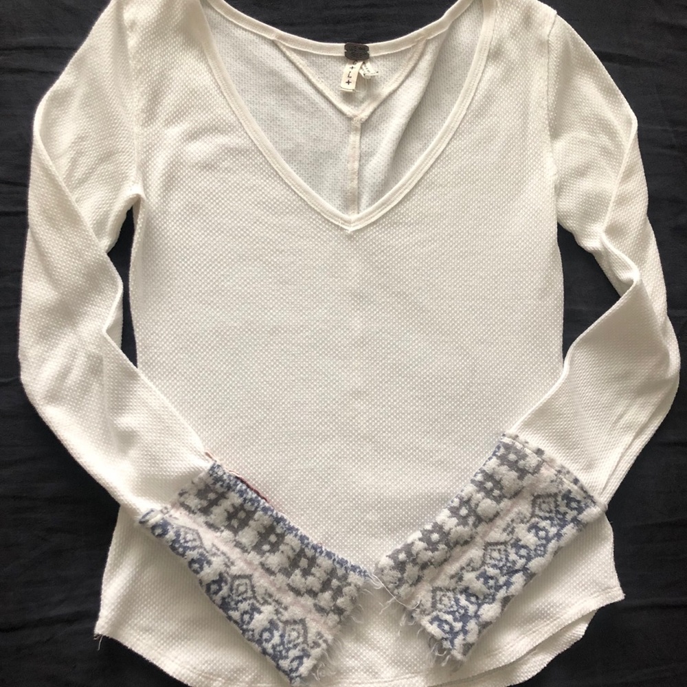 Free people thermal with cuff